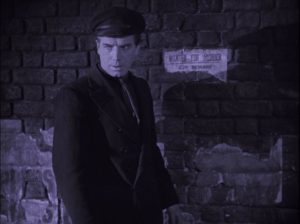 Gypo (Lars Hans0n) makes his fateful decision in Arthur Robison's The Informer (1929)