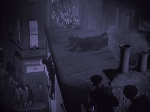 The rooftop shootout in Arthur Robison's The Informer (1929)