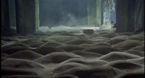 One of the mysterious landscapes of Andrei Tarkovsky's Stalker (1979)