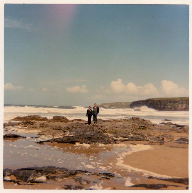 My brother and me on holiday in Ireland in the Summer of 1966