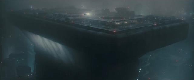 ... gives way to a murky, colourless future in Denis Villeneuve's Blade Runner 2049 (2017)