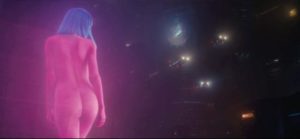 ... evolves into Blade Runner 2049's softcore advertising