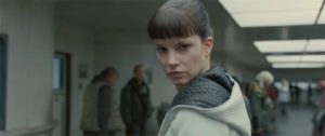 ... while Wallace's henchwoman Luv (Sylvia Hoeks) is just an ass-kicking cipher in Denis Villeneuve's Blade Runner 2049 (2017)