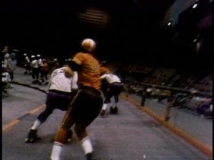 Players carried cameras into the game in Robert Kaylor's Derby (1971)