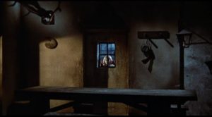 The malevolent spirit of Melissa Graps stalks the villagers who let her die in Mario Bava's Kill, Baby ... Kill! (1966)