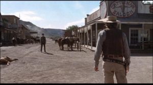 The final pointless showdown in Michael Winner's Lawman (1971)