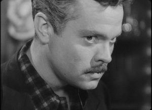 Orson Welles as a Nazi in hiding in The Stranger (1946)