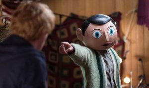 Michael Fassbender behind the mask as Frank in Lenny Abrahamson's 2014 film