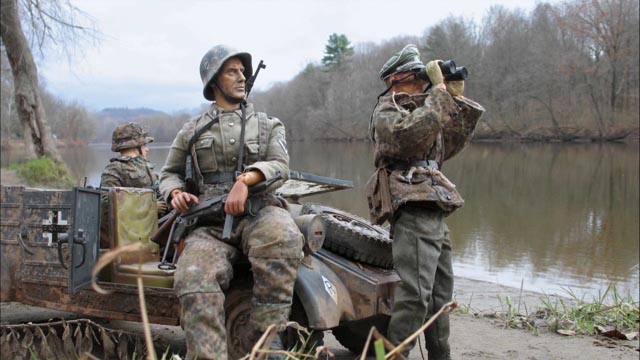 One of Mark Hogancamp's WW2 photo-dioramas in Jeff Malmberg's Marwencol (2010)