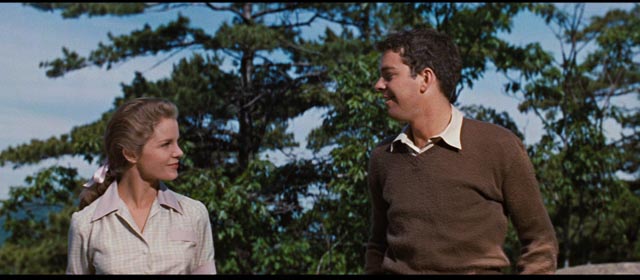 Alison (Diane Varsi) and best friend Norman (Russ Tamblyn) try to figure out life in Mark Robson's Peyton Place (1957)