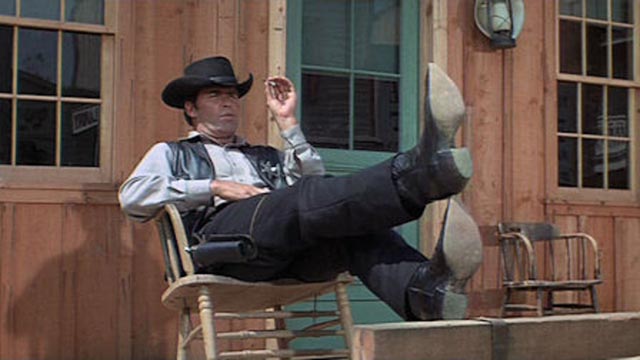 James Garner as the relaxed accidental lawman in Burt Kennedy's Support Your Local Sheriff! (1969)