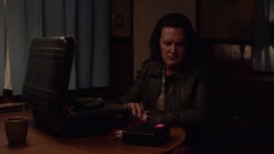 Evil Cooper on an obscure mission in David Lynch's Twin Peaks (2017)