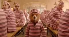 Wrongly convicted for robbery, Paddington makes the best of being in prison in Paul King's Paddington 2 (2017)