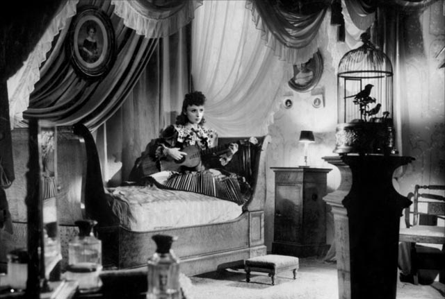 A privileged girl (Odette Joyeux) plays a dangerous game rooted in romantic fantasy in Claude Autant-Lara's Douce (1943)