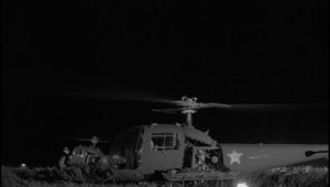 The unit are picked up by Russian helicopters in John Frankenheimer's The Manchurian Candidate (1962)