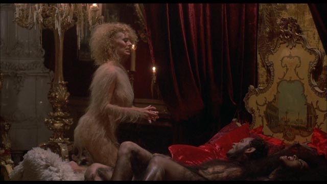 In between eating peasants these werewolves enjoy an occasional orgy in Philippe Mora's Howling II (1985)