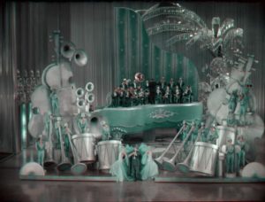 The giant piano set for "Rhapsody in Blue" in John Murray Anderson's King of Jazz (1930)