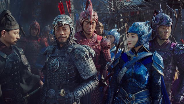 Colourful production design is no substitute for a good script in Zhang Yimou's The Great Wall (2017)