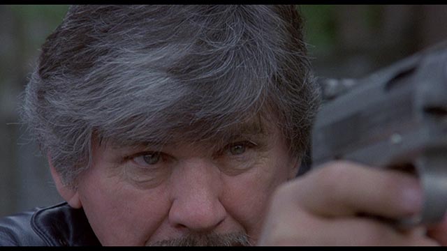 Charles Bronson as quintessential urban vigilante Paul Kersey in Michael Winner's Death Wish 3 (1985)