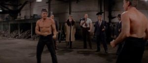 Chaney (Charles Bronson) has one last fight before moving on in Walter Hill's Hard Times (1975)
