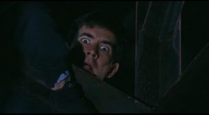 Dennis (Anthony Perkins)'s harmless fantasies turn into a waking nightmare in Noel Black's Pretty Poison (1968)