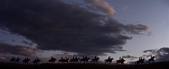 Majestic landscapes evoke a romanticized vision of the West in Arnold Laven's The Glory Guys (1965)