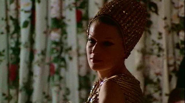 Sylvana Mangano as a famous actress oppressed by her celebrity in Luchino Visconti's episode of The Witches (1968)