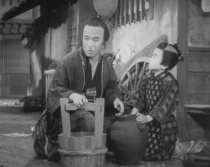 The pot finds its way into the hands of a young boy in Sadao Yamanaka's Tange Sazen: The Million Ryô Pot (1935)