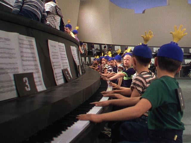 Music lessons as a metaphor for fascism in Dr. Seuss' The 5000 Fingers of Dr. T (1953)