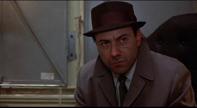 Paranoid detective Practice (Alan Arkin) sees mysterious patterns in the non-stop violence in Jules Feiffer's & Alan Arkin's Little Murders (1971)
