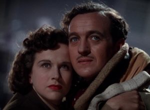 Peter and June face judgement together in Michael Powell and Emeric Pressburger's A Matter of Life and Death (1946)