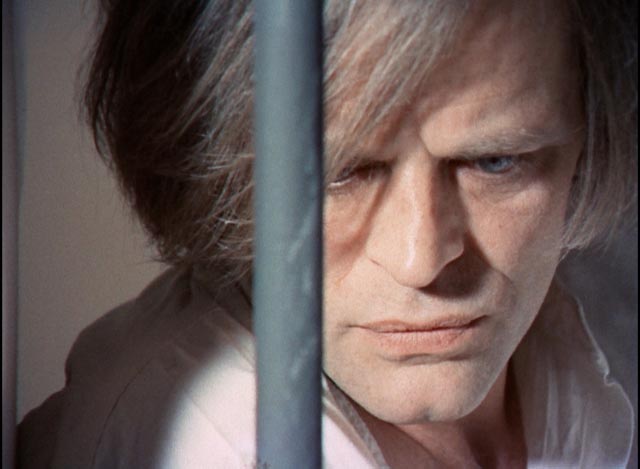 Klaus Kinski as madman Reinfield in Jess Franco's Count Dracula (1970)