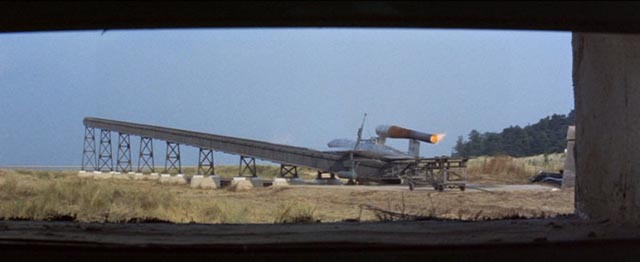 The Nazis test their prototype V-1 missile in Michael Anderson's Operation Crossbow (1965)