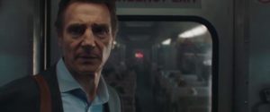 Liam Neeson is once again trapped with bad guys in confined moving space in Jaume Collet-Serra's The Commuter (2018)