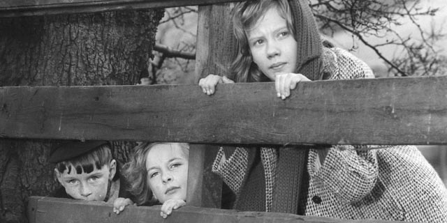 Tomboy Hayley Mills and her friends are about to encounter the mysteries of adulthood in Bryan Forbes' Whistle Down the Wind (1961)
