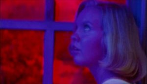 S.F. Brownrigg appears to have been influenced by the visual styles of Mario Bava and Dario Argento in Don't Open the Door (1974)