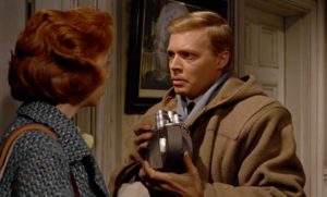 Helen's sympathy fills Mark with a new anxiety in Michael Powell's Peeping Tom (1959)
