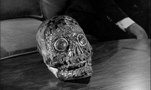 An ancient artifact gives wearers access to a terrifying other dimension in Julian Roffman's 3-D The Mask (1966)