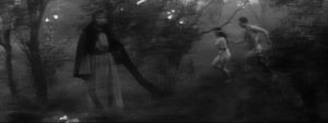 Andrei (Anatoliy Solonitsun)witnesses a joyous pagan celebration in Andrei Tarkovsky's Andrei Rublev (1966)