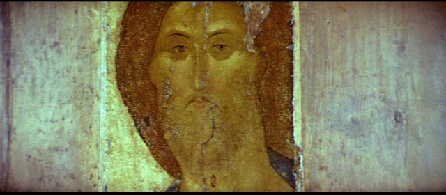 Andrei Rublev's art in the epilosgue of Andrei Tarkovsky's Andrei Rublev (1966)