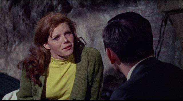 The balance of power between Freddie (Terence Stamp) and Miranda (Samantha Eggar) in William Wyler's The Collector (1965) ...