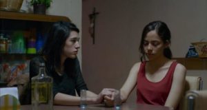 Veronica (Simone Bucio) wants to share her experience with Alejandra (Ruth Ramos) in Amat Escalante's The Untamed (2016)