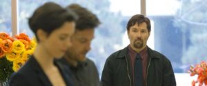 A figure from the past is about to disrupt a seemingly comfortable middle-class existence in Joel Edgerton's The Gift (2015)