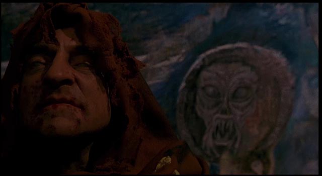  ... and the painter of occult icons in Mariano Baino's Dark Waters (1994)