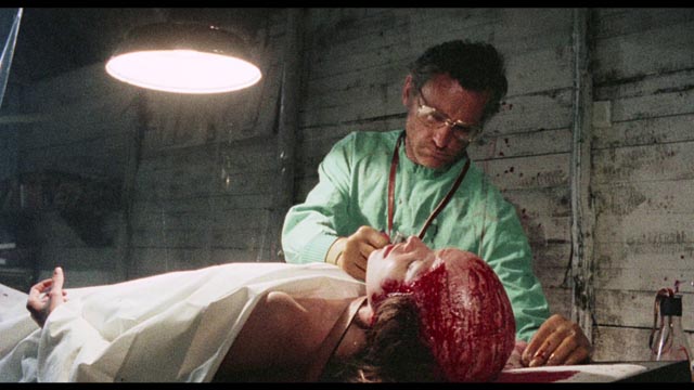 Like all good doctors, Dr. Obrero (Donald O’Brien) conducts his experiments for the good of humanity in Marino Girolami's Zombi Holocaust (1980)