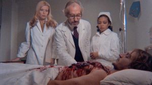 Unpleasant doings at an NYC hospital in Marino Girolami's Zombi Holocaust (1980)