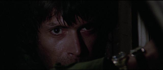 Sociopath Giullio Sacchi (Tomas Milian) wreaks havoc with an ill-conceived kidnapping in Umberto Lenzi's Almost Human (1974)
