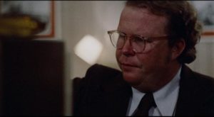 New to town, hitman Kinney (Ned Beatty) keeps missing the rendezvous in Elaine May's Mikey and Nicky (1976)