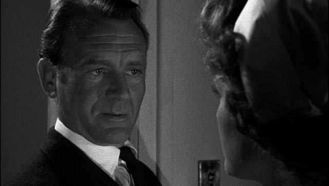 Supt. Mike Halloran (John Mills) has a chip on his shoulder about class in John Guillermin's Town on Trial (1957)