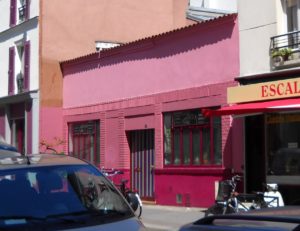 The colourful offices of Agnes Varda's production company, Ciné Tamaris